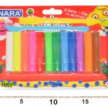 Knete Nara – Set mit 12 Farben und Werkzeugen, 150 g