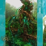 Vertikales Puzzle HEYE Enigma Trees – Cyanidbaum 1000 Teile