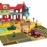 Farm-Set – Kinderbauernhof mit Traktoren, Gebäude und Tieren