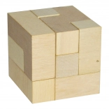 Detoa Holz-Knobelspiel Würfel