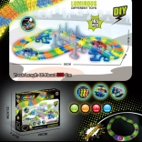 Rennbahn VARIABLE mit Beleuchtung, 165 Teile