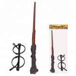 Zauberstab und Brille Wiky für Kinder