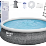 Aufblasbarer Pool Bestway Fast Set 457 x 107 cm