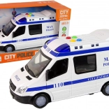 Polizeivan mit Reibungsantrieb, Lichtern und Geräuschen