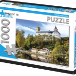 Puzzle Burg Rožmberk 1000 Teile