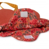 Blumenförmige Tasche mit Puppe Adele von Lilliputiens