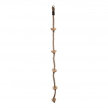 Kletterseil für Kinder mit hölzernen Trittflächen