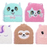 Liniertes Spiralnotizbuch 17x17 cm, 80 Seiten