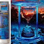 Diamantenmalerei Zeit 30x40 cm