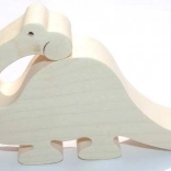 Holztier Brontosaurus