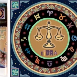 Norimpex Diamantmalerei 7D – Sternzeichen Waage 30 × 30 cm