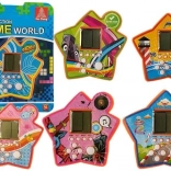 Taschen-Elektronikspiel Tetris in Sternform – orange