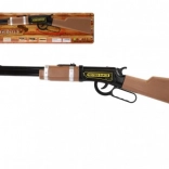 Cowboy Plastik Repetiergewehr 62 cm mit Licht