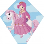 Flugdrachen mit Prinzessin