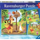 Puzzle Winnie Puuh 3x49 Teile von Ravensburger