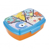 Snackbox Stor Pokémon 750 ml orange‑blau