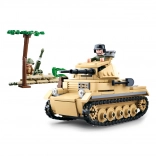 Bausteine Sluban WWII Deutscher Panzer Panzer II