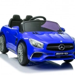 Elektrisches Kinderauto Mercedes-AMG SL65 S, blau lackiert