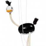 Holzmarionette Strauß
