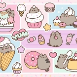 Puzzle Süße Pusheen 1000 Teile