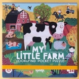Taschenpuzzle Kleine Farm 24 Teile