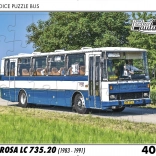 Puzzle Retro-Autos – Bus Karosa LC 735.20, 40 Teile