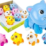 Aufzieh-Kätzchen für Kinder, läuft und wedelt mit dem Schwanz