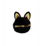 Anhänger mit flauschiger Bommel – Kätzchen