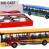 Metall-Stadtbus mit Reibungsantrieb 15 cm