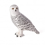 Realistische Schneeeulen-Figur MOJO