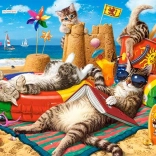 Puzzle Sommer Vibrationen 300 Teile