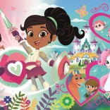 Boden-MAXI-Puzzle NELLA, Prinzessin der Ritter, 24 Teile