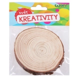 Holzscheibe 9–10 × 1 cm