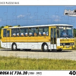 RETRO-AUTA Puzzle – Bus KAROSA LC 736.20, 40 Teile
