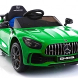 Mercedes GTR grünes Kinder Elektroauto