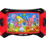 Wassergeschicklichkeitsspiel Delfin rosa Konsole