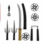 Ninja-Schwertset mit Zubehör