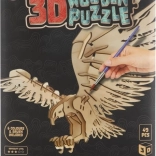MOXY Holz-3D-Malpuzzle – Adler