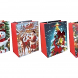 Geschenktasche L 32 × 41,5 × 12 cm Weihnachten