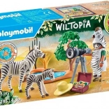 Playmobil Wiltopia Safari-Expedition mit Fotografin und Zebras