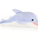 Plüschdelfin hellblau 25 cm