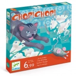 Djeco Chop! Chop! – Familien-Strategiespiel Katze und Maus