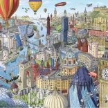 Puzzle Rund um Großbritannien und Irland 1000 Teile Ravensburger