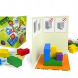 Qubolo Gesellschaftsspiel mit Holzwürfeln im Stoffbeutel