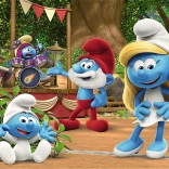 Puzzle Schlumpfine und die Schlümpfe für Kinder