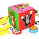 Textile Multi-Würfel mit dem kleinen Maulwurf