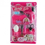 Friseur-Kinderset mit batteriebetriebenem Föhn