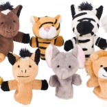 Fingerpuppenset – Wildtiere, 8 Stk.