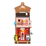 Miniaturmodell der Poststelle zum Aufhängen