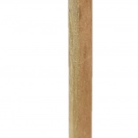 Holzstift mit kleinem Löwen und flauschiger Mähne